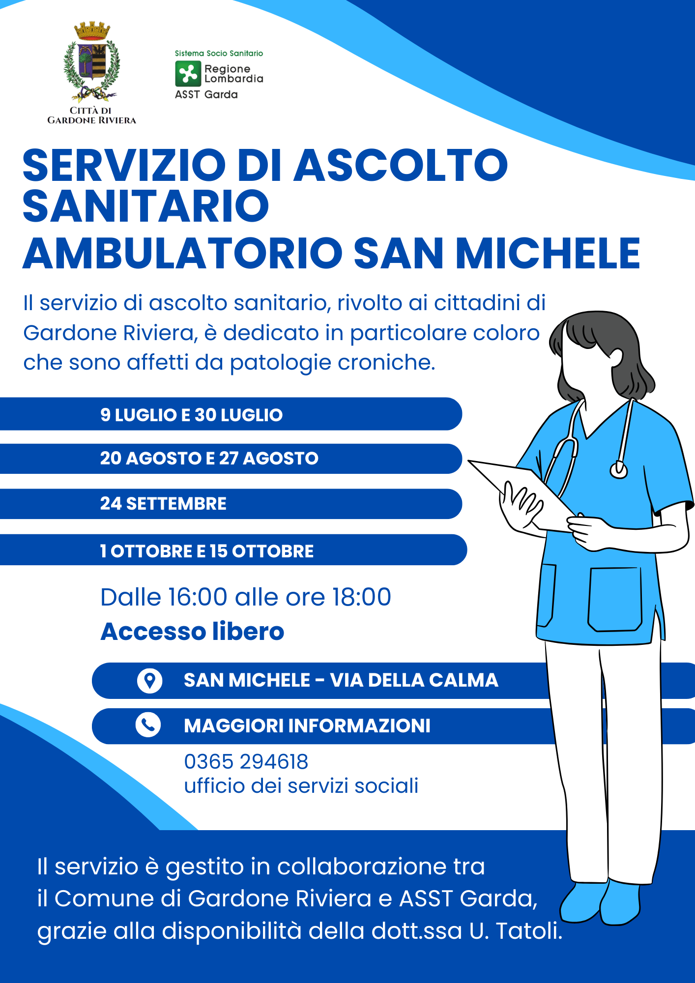 Immagine: Green Modern Medical Service Poster
